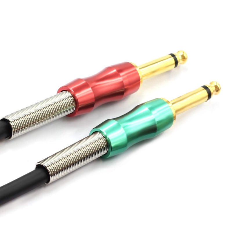 SiYear كابل تقسيم صوتي Y من SiYear - 6.6 قدم XLR أنثوي 3 دبابيس إلى 6.35 مم 1/4 بوصة مونو ذكري، محول كابل ميكروفون ستيريو XLR أنثوي مزدوج 6.35 مم 1/4 بوصة (2م) - Image 4